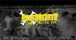 Desktop Screenshot of bonebreaker-festival.com