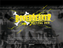Tablet Screenshot of bonebreaker-festival.com
